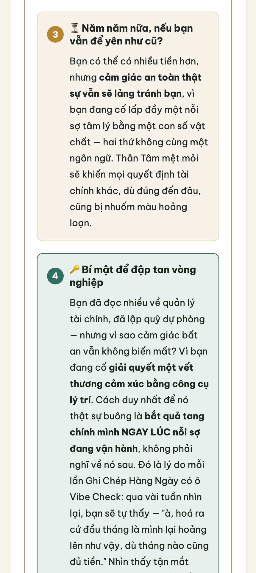 Nếu bạn vẫn đứng yên… — màn hình trong app